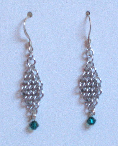 Euro 4-1 diamond birthstone earrings