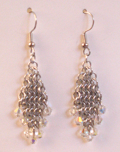 Euro 4-1 diamond earrings