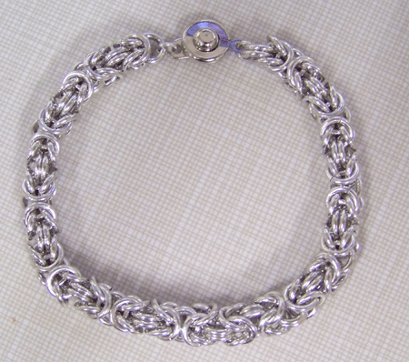 Byzantine tennis bracelet