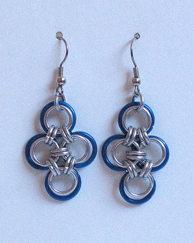 Figure 8 earrings