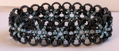 Stretchy Chainmaille Bracelet Tutorial