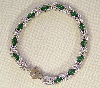 Byzantine tennis bracelet