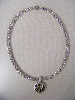 Byzantine necklace with triskele pendant