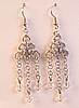 Japanese Lace triad earrings
