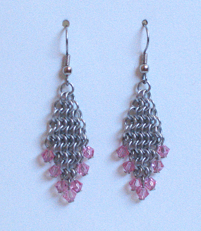 Euro 4-1 diamond earrings