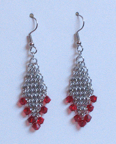 Euro 4-1 diamond earrings