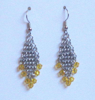 Euro 4-1 diamond earrings