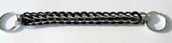 Chainmaille-rainbow/stainless steel keychain