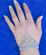 Swarovski crystal handflower (S)