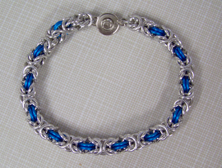 Byzantine tennis bracelet