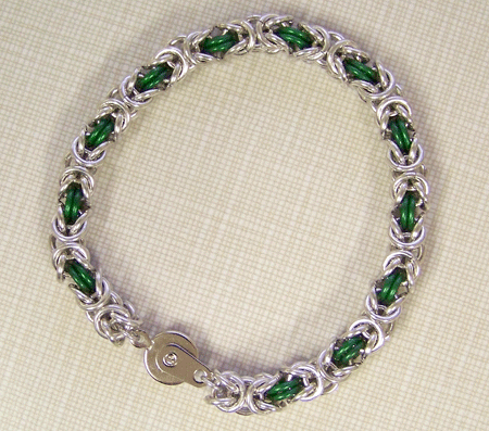 Byzantine tennis bracelet