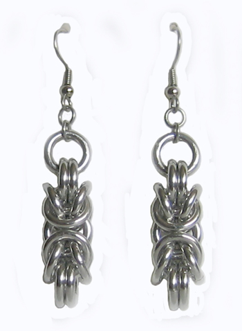 Chunky Byzantine Earrings