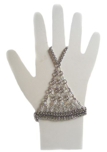 Handflower-Swarovski Crystal