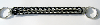 Chainmaille-rainbow/stainless steel keychain