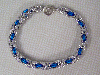 Byzantine tennis bracelet