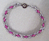Byzantine tennis bracelet