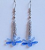 Byzantine dragonfly earrings