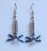 Byzantine dragonfly earrings
