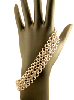 Japanese lace tennis bracelet