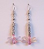 Byzantine dragonfly earrings