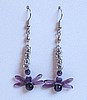 Byzantine dragonfly earrings